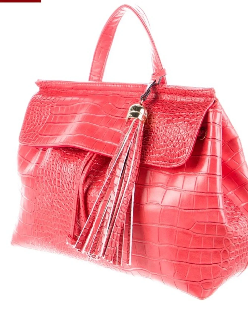 Carlos Falchi stylish red